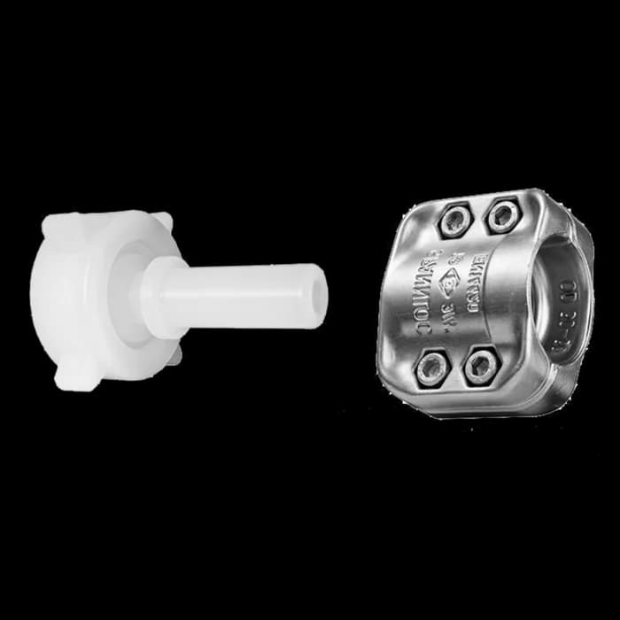 Raccord de flexible PVDF