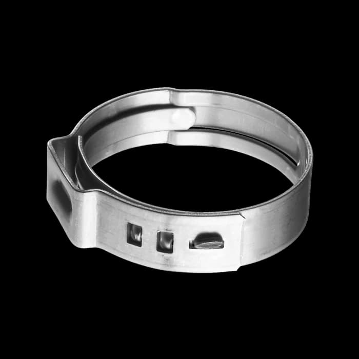 Collier à oreilles, acier inoxydable Ø 14,8-18,0 mm