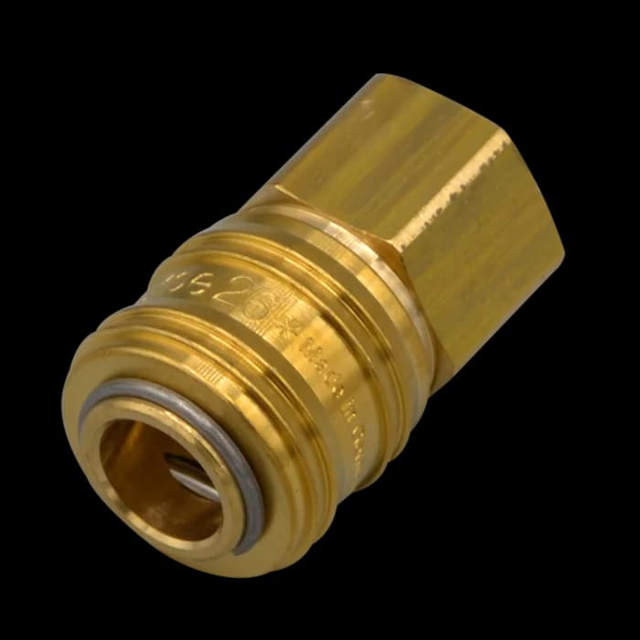 Raccord rapide pneumatique DN 19, filetage intérieur 1/4