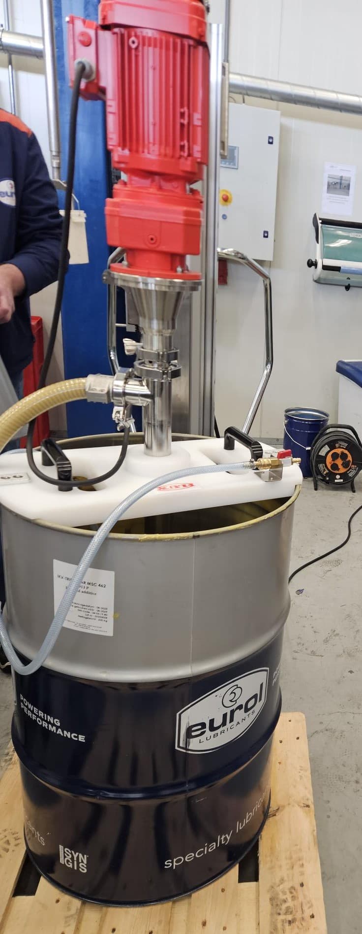 VISCOflux Lite en VISCOflux mobile voor kostbaar smeervet in drums